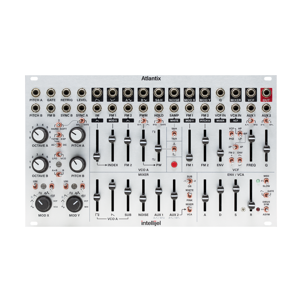 Intellijel Designs Atlantix— Clockface Modular Intellijel Designs Atlantix— Clockface Modular