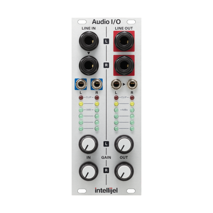 Intelijil Intellijel Designs Audio I/O (2023)— Clockface Modular