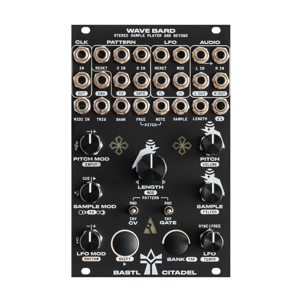 Bastl Instruments Citadel Wave Bard — Clockface Modular