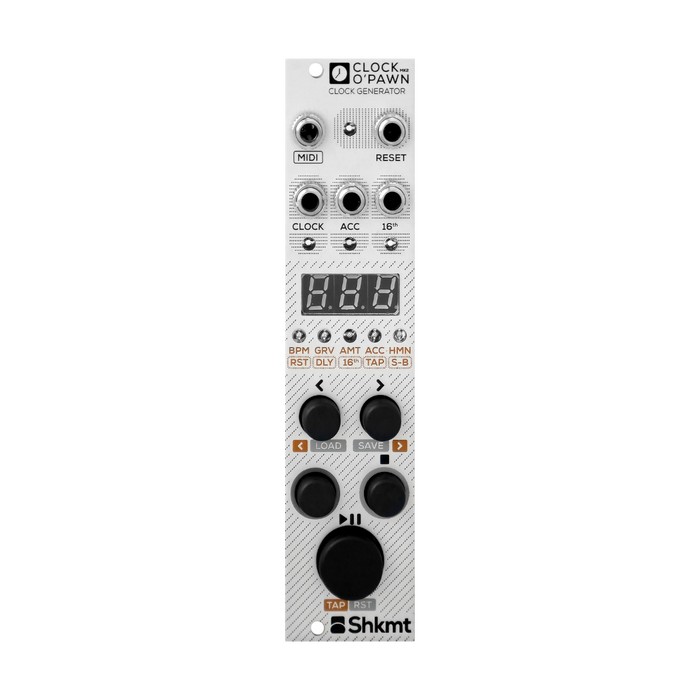 Shakmat Modular Clock O'Pawn MK2— Clockface Modular Shakmat Modular Clock O'Pawn MK2— Clockface Modular