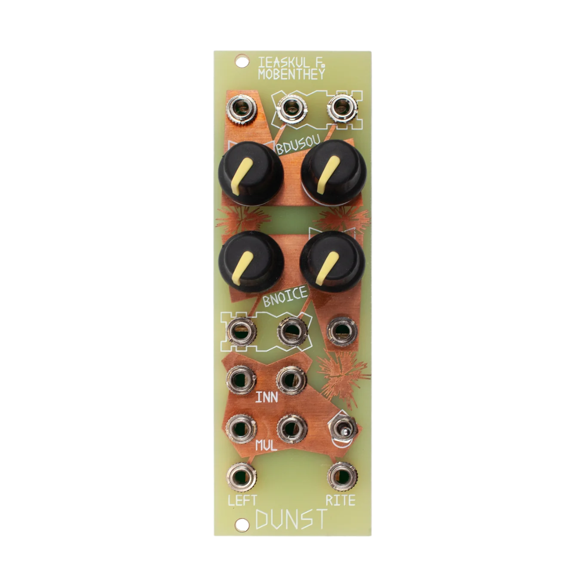 Ieaskul F. Mobenthey Dunst— Clockface Modular
