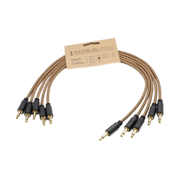 Instruo Braided Patch Cable Pack