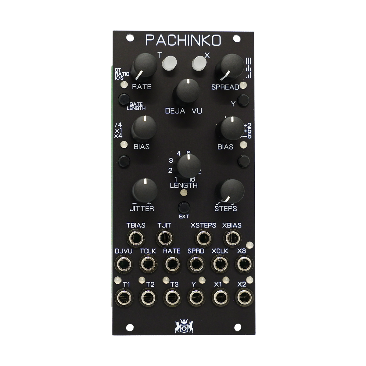 Michigan Synth Works Pachinko (Black)— Clockface Modular