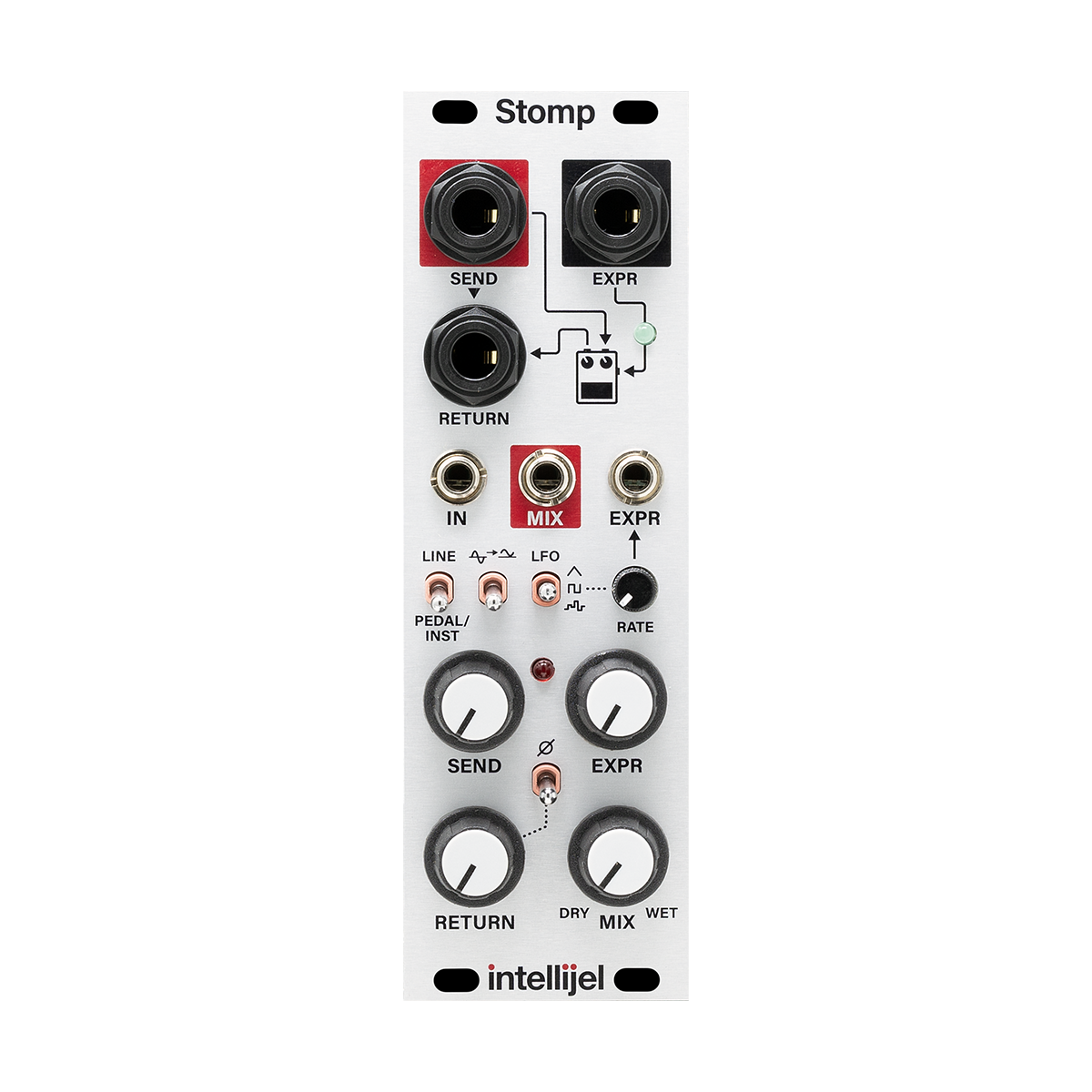 Intellijel Designs Stomp— Clockface Modular Intellijel Designs Stomp— Clockface Modular