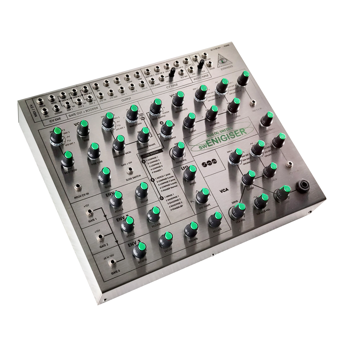 Analog Sweden SWEnigiser— Clockface Modular