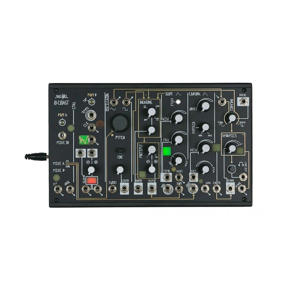 MAKE NOISE 0-COAST セミモジュラーシンセ Make Noise 0-Coast— Clockface Modular