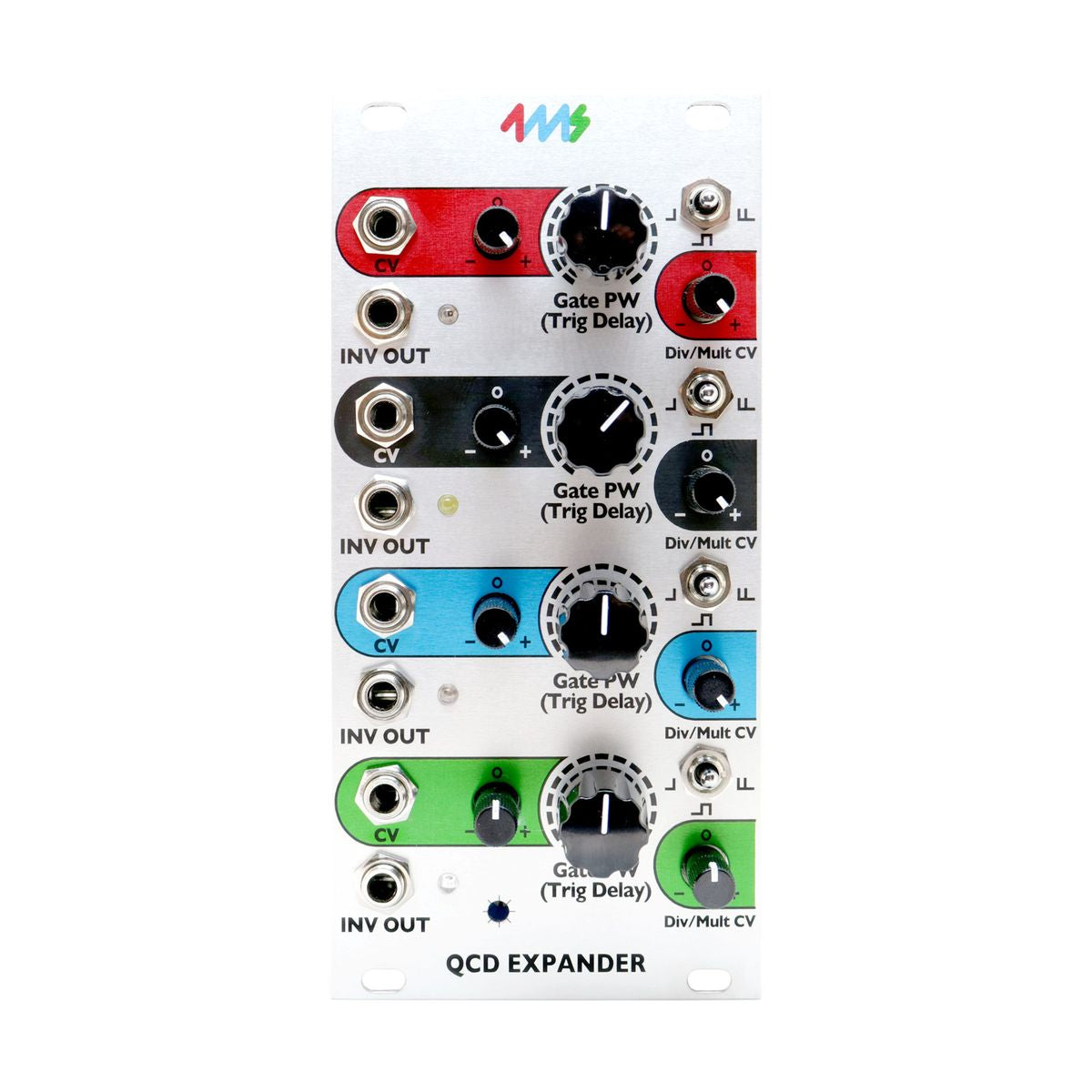 4MS Quad Clock Distributor モジュラーシンセ 4ms Quad Clock Distributor Expander ( QCDEXP )— Clockface Modular