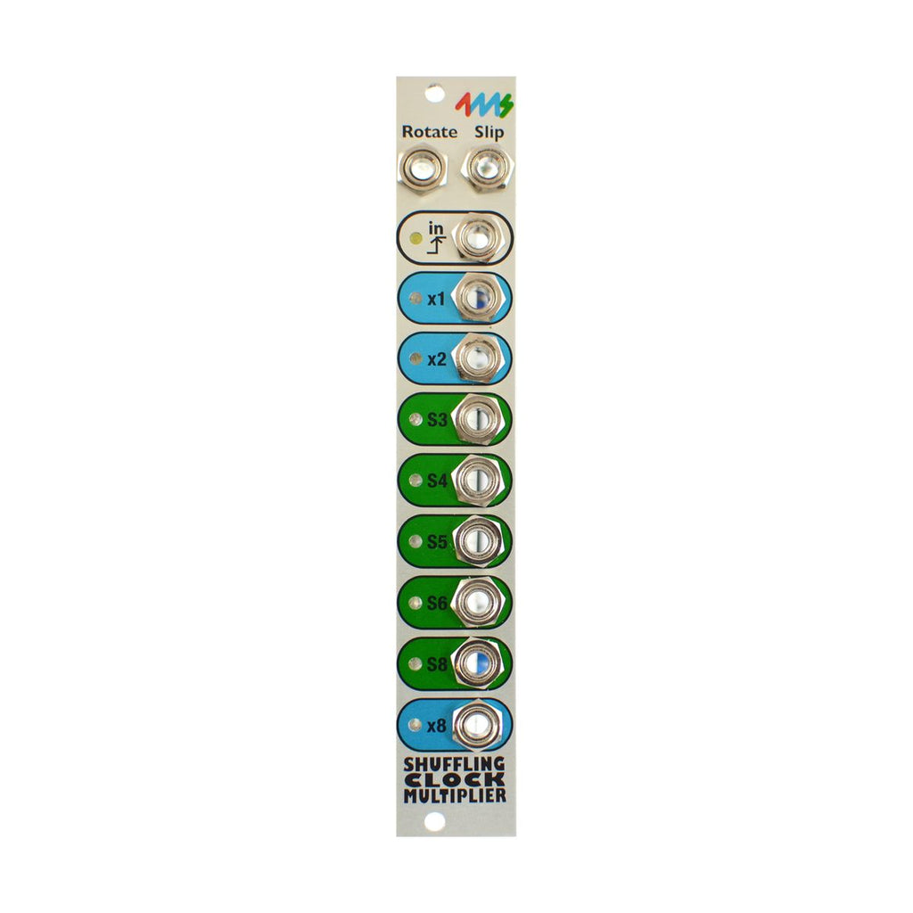 4ms Shuffling Clock Multiplier ( SCM ) — Clockface Modular