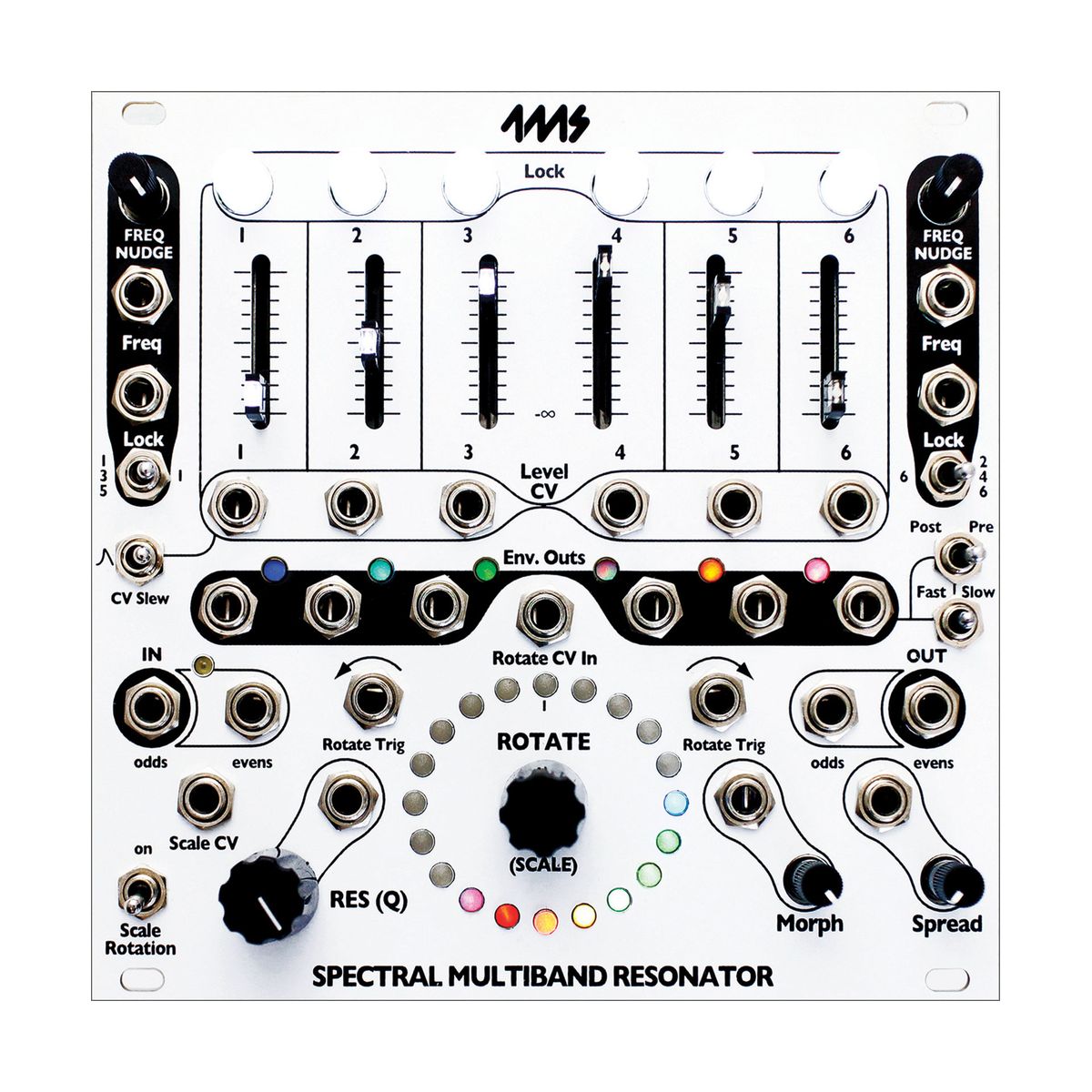 4ms Spectral Multiband Resonator (SMR)