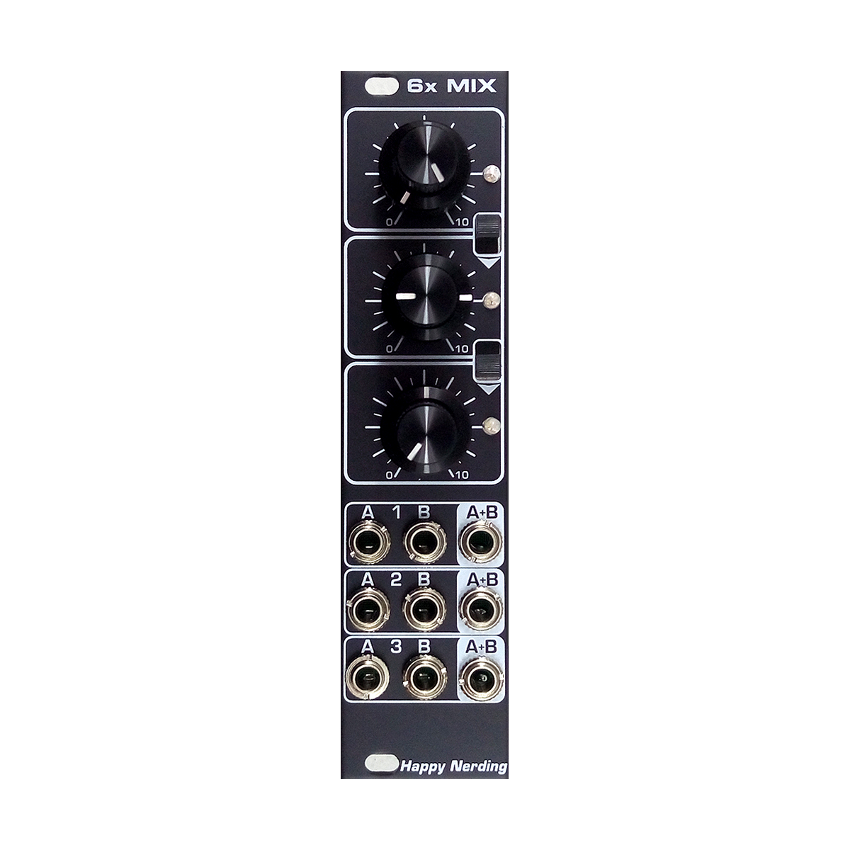 Happy Nerding 6xMIX (Black)— Clockface Modular