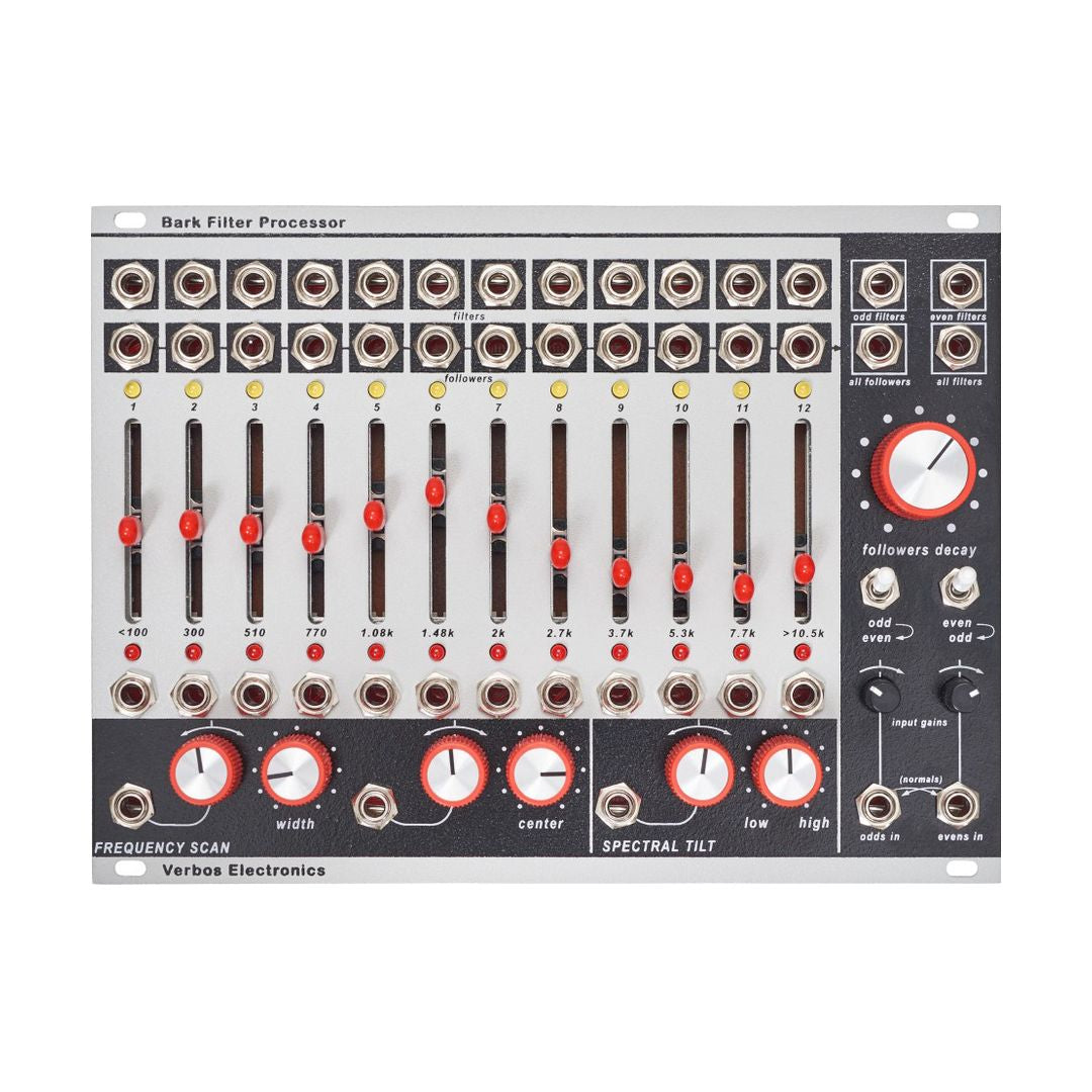 【美品】Verbos Electronics Bark Filter Verbos Electronics Bark Filter Processor — Clockface Modular