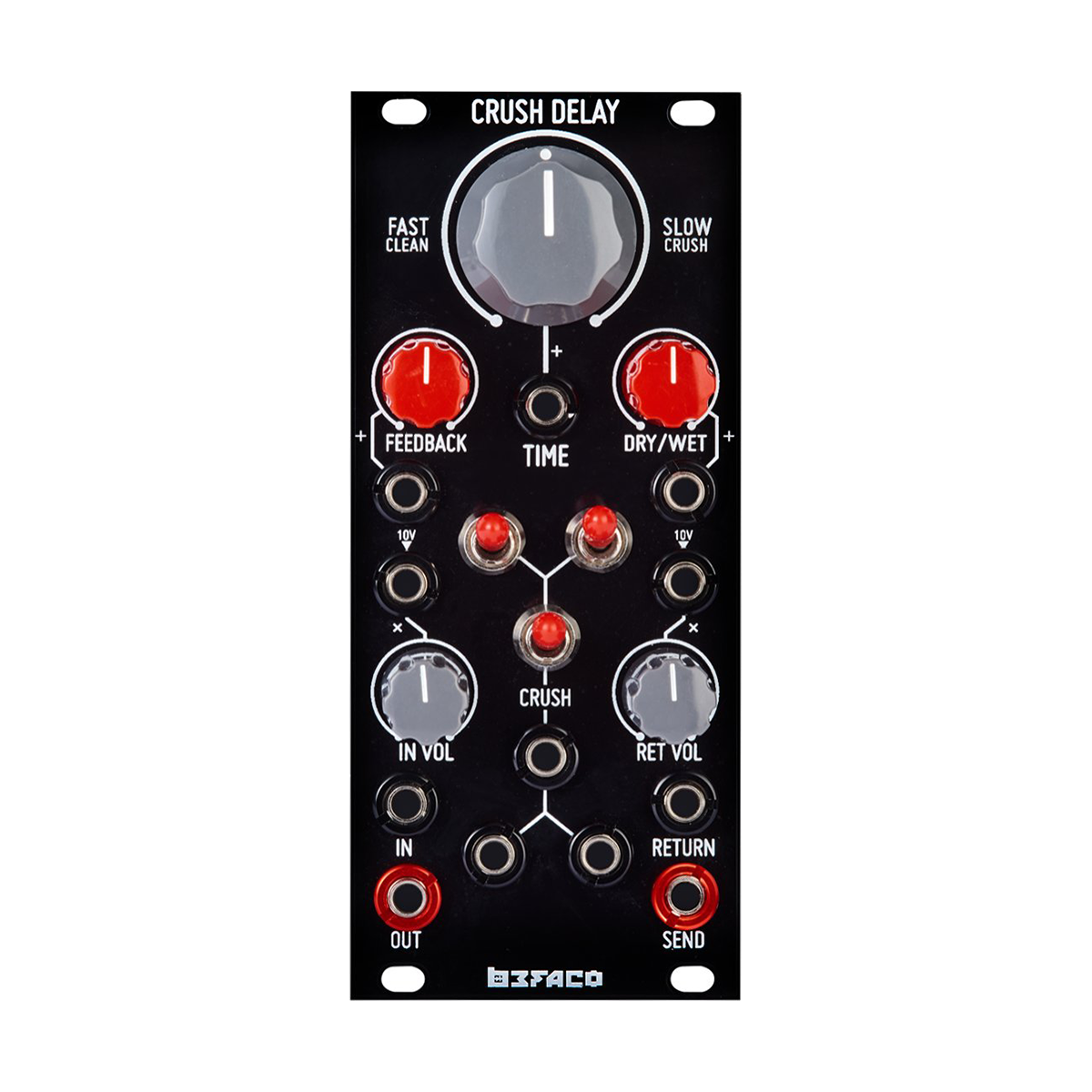 BEFACO Crash Delay モジュラーシンセ Delay | ユーロラック