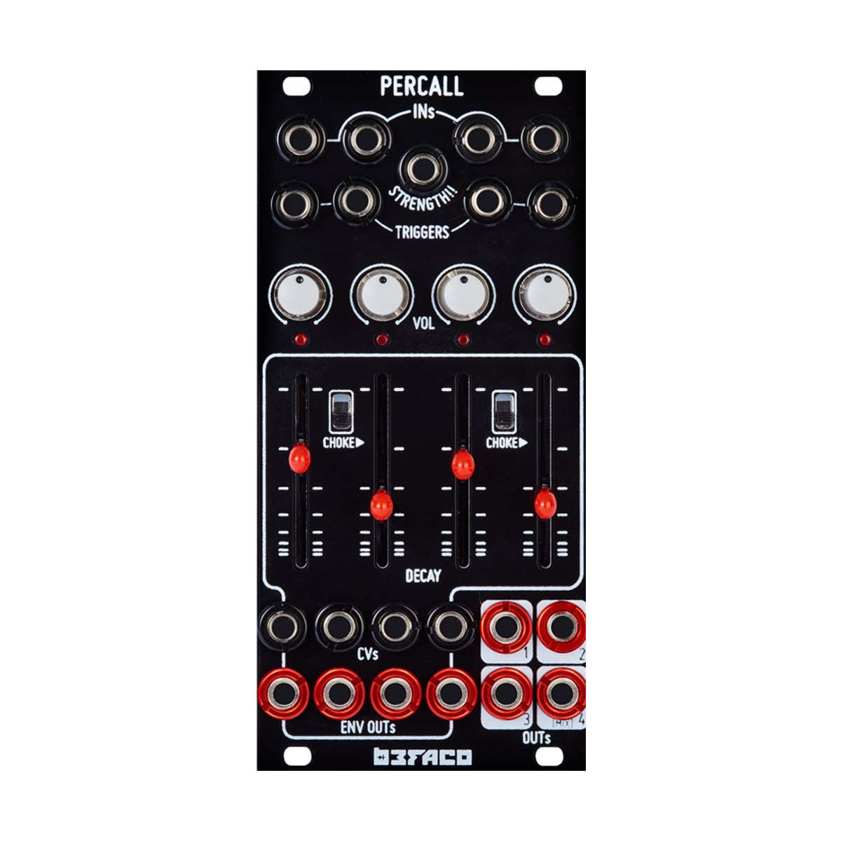 befaco percall \u0026 intellijel quad vca セット