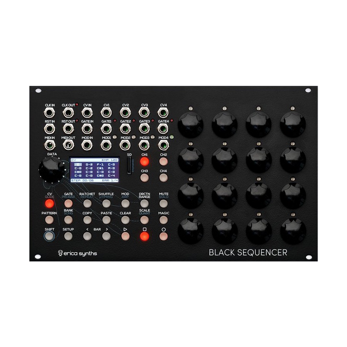 Erica Synths Black Sequencer モジュラーシンセ - DTM/DAW