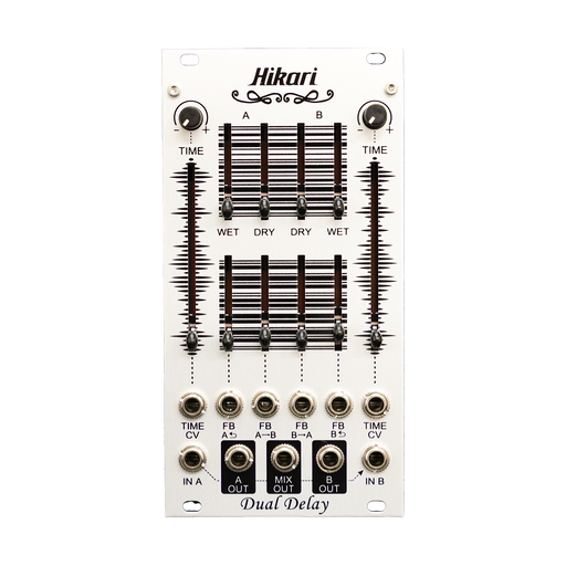 Hikari Instruments Dual Delay— Clockface Modular Hikari Instruments Dual Delay— Clockface Modular