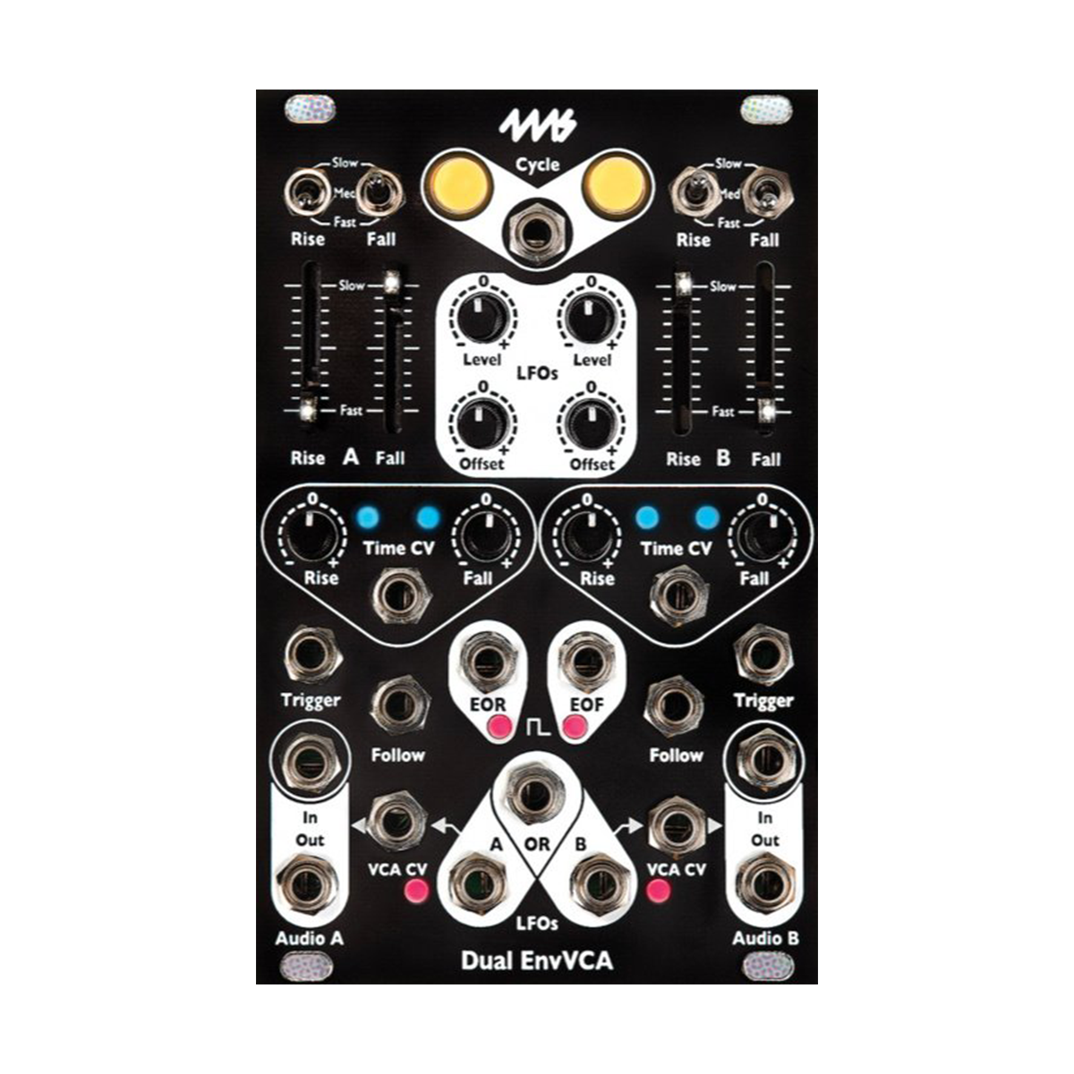 4ms Dual EnvVCA— Clockface Modular 4ms Dual EnvVCA— Clockface Modular