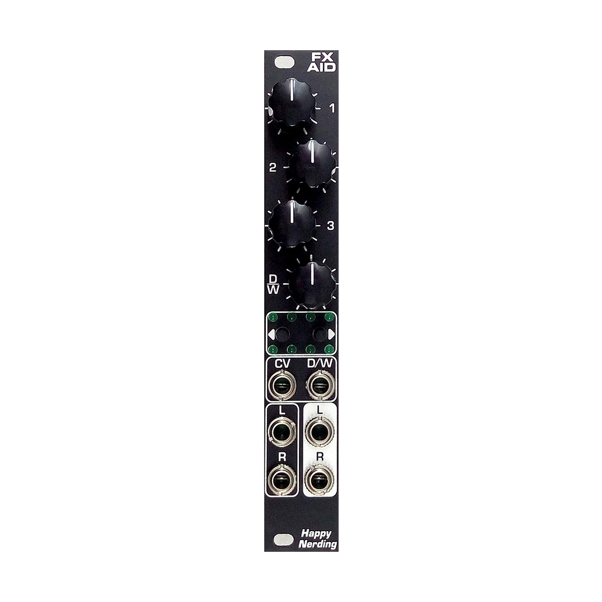Happy Nerding FX AID (Black)— Clockface Modular