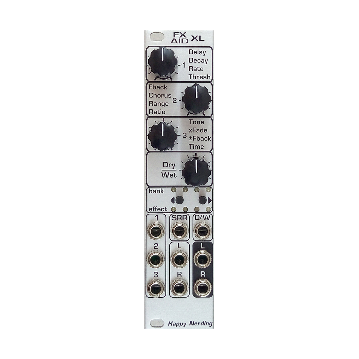 Happy Nerding FX AID XL (Silver)— Clockface Modular Happy Nerding FX AID XL (Silver)— Clockface Modular