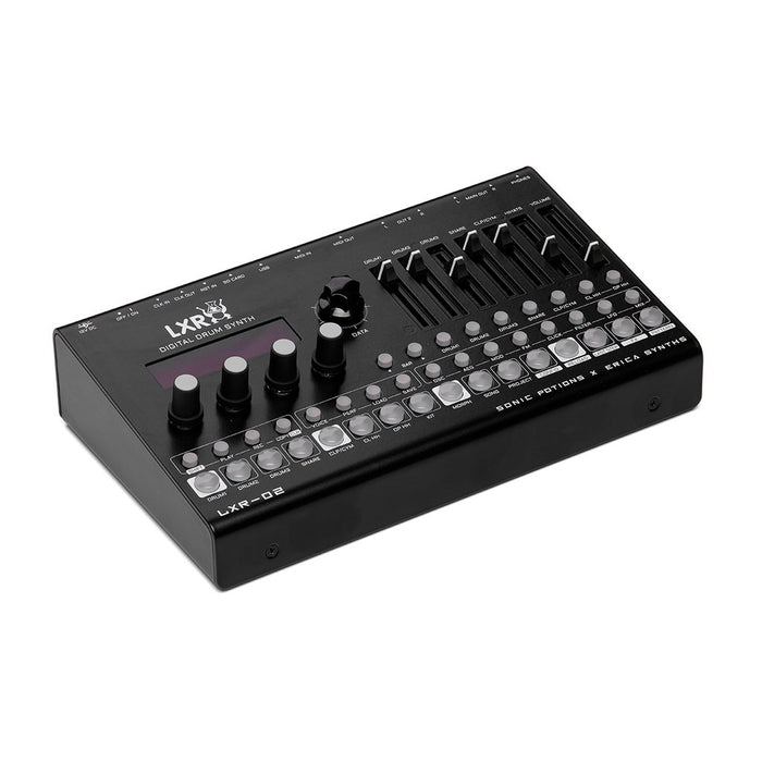 Erica Synths Drum Synthesizer LXR-02— Clockface Modular Erica Synths Drum Synthesizer LXR-02— Clockface Modular