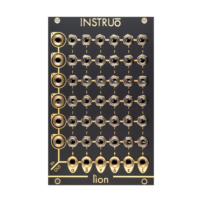 Instruo Lion— Clockface Modular Instruo Lion— Clockface Modular