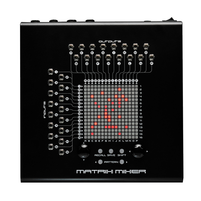 Erica Synths Matrix Mixer— Clockface Modular Erica Synths Matrix Mixer— Clockface Modular