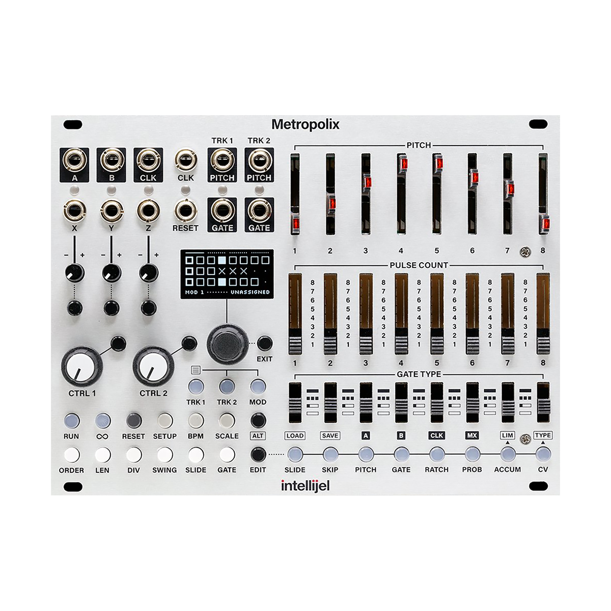 Intellijel Designs Metropolix— Clockface Modular Intellijel Designs Metropolix— Clockface Modular