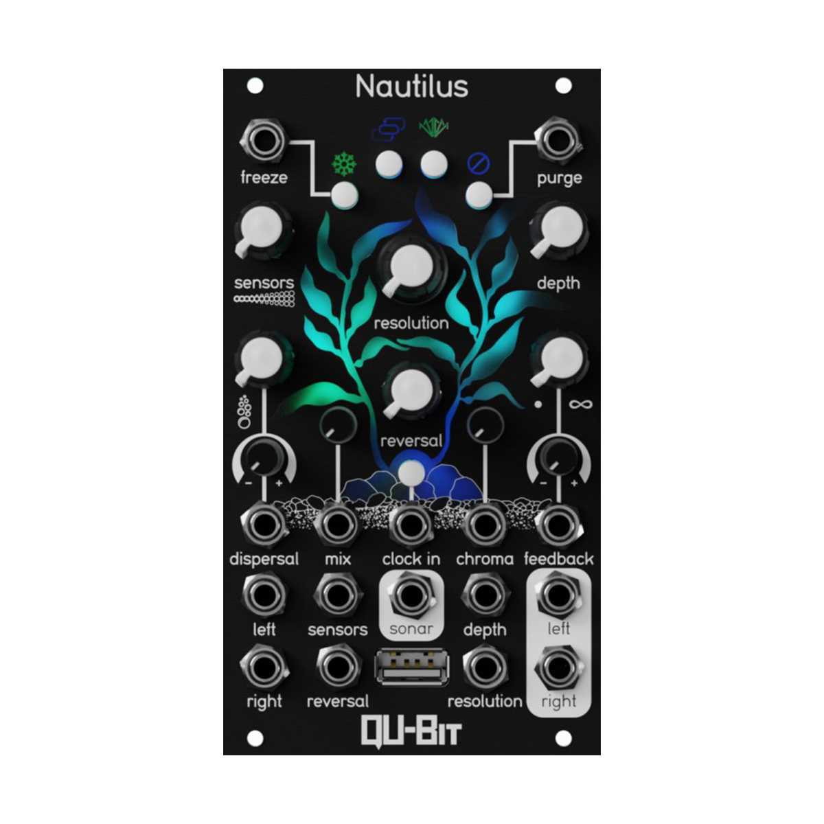 Qu-bit Electronix Nautilus—Clockface Modular Qu-bit Electronix Nautilus—Clockface Modular
