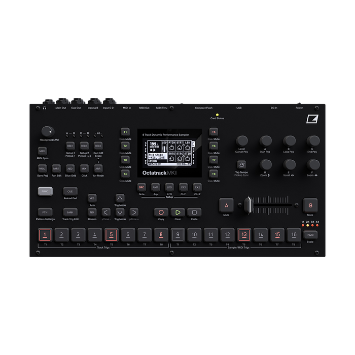 Elektron Octatrack Mk2 (Black)— Clockface Modular Elektron Octatrack Mk2 (Black)— Clockface Modular