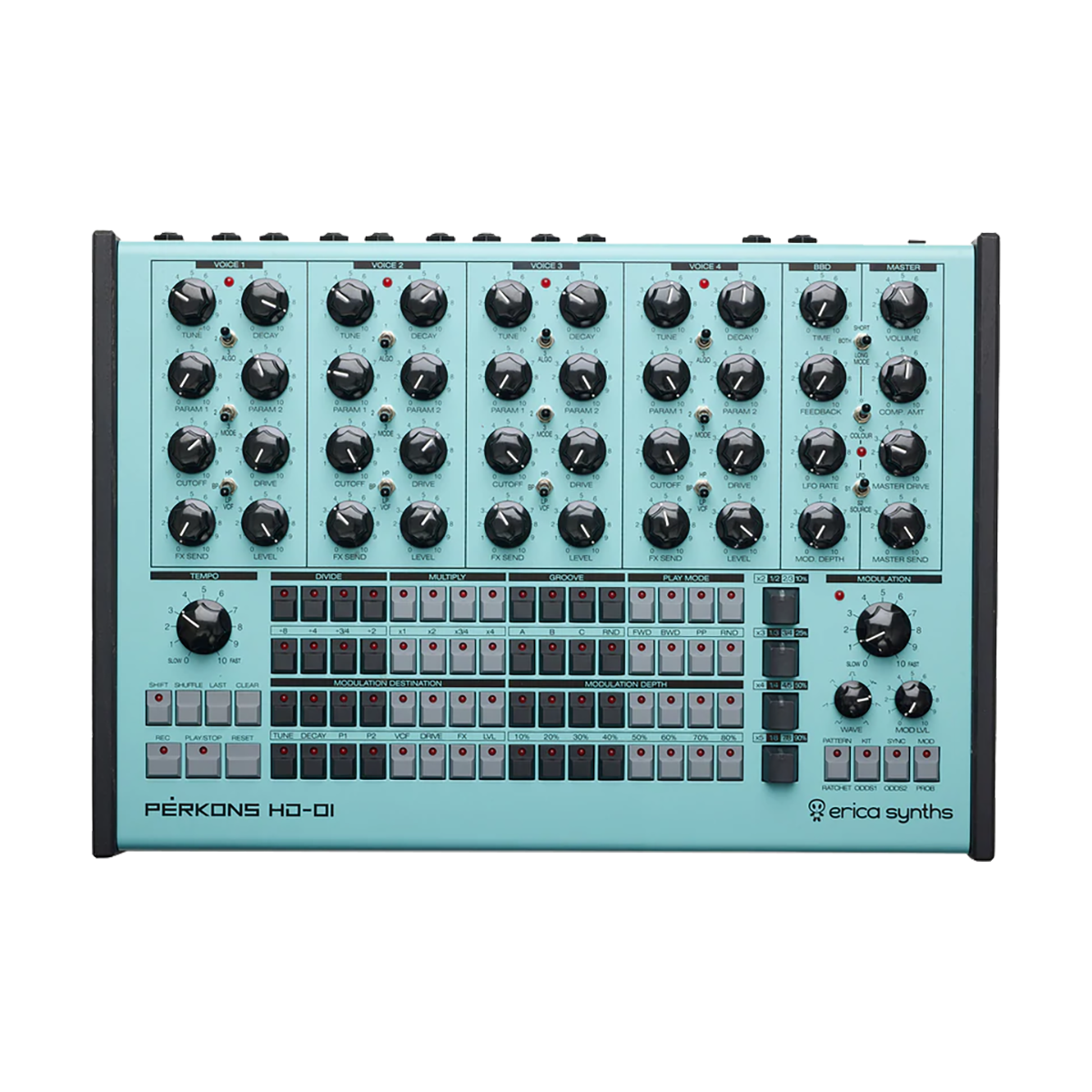 Erica Synths Pērkons HD-01— Clockface Modular Erica Synths Pērkons HD-01— Clockface Modular