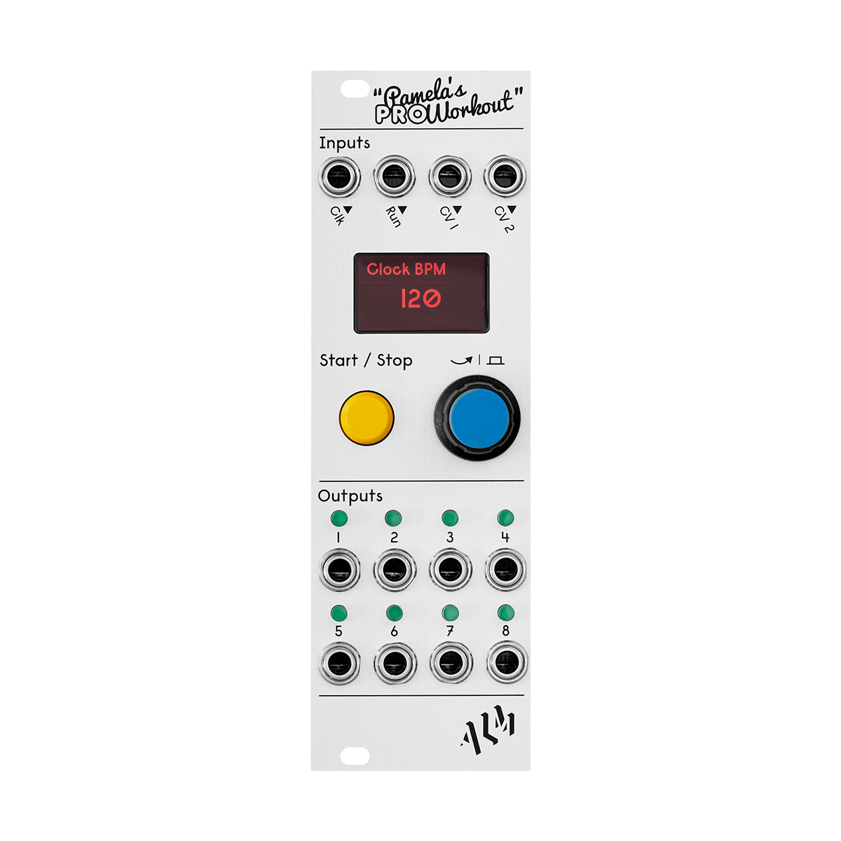 Pamela's New Workout モジュラーシンセサイザー ALM Busy Pamela's Pro Workout— Clockface Modular