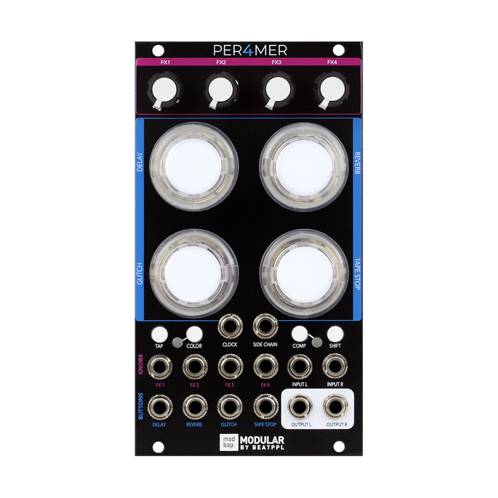 Modbap Modular Per4mer— Clockface Modular Modbap Modular Per4mer— Clockface Modular