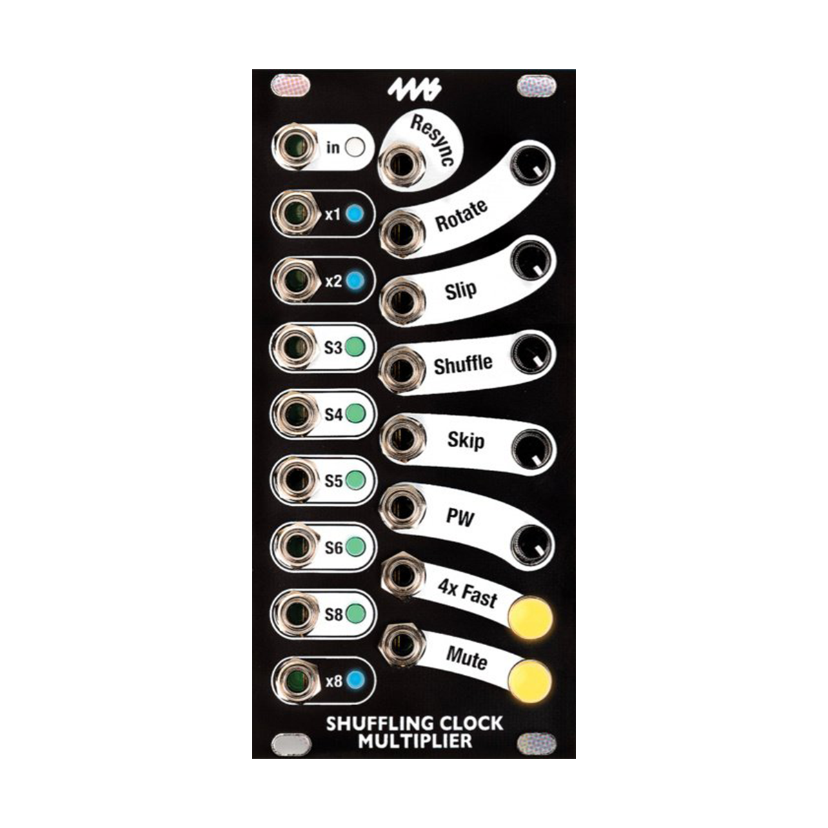 4ms Shuffling Clock Multiplier + (SCM+)— Clockface Modular 4ms Shuffling Clock Multiplier + (SCM+)— Clockface Modular