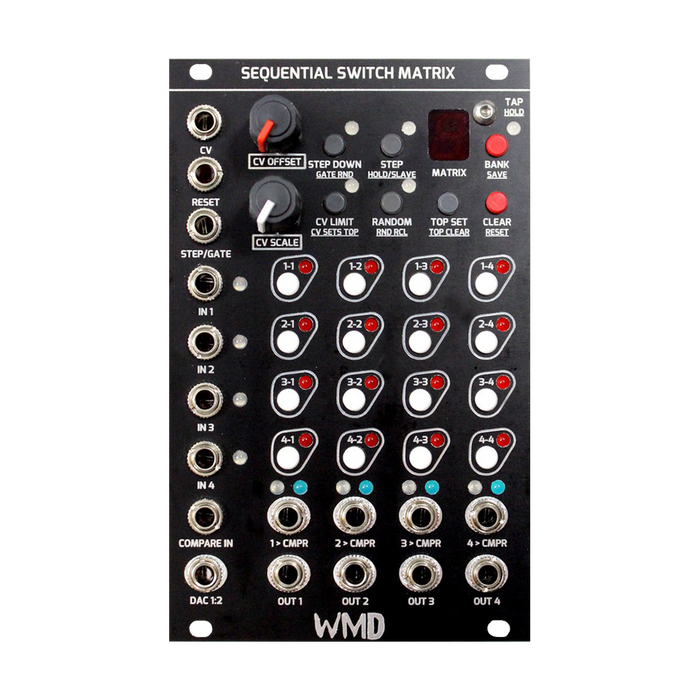 WMD Sequential Switch Matrix— Clockface Modular WMD Sequential Switch Matrix— Clockface Modular
