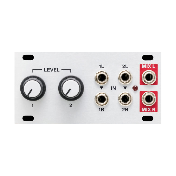 Intellijel Designs Stereo Mixer 1U— Clockface Modular Intellijel Designs Stereo Mixer 1U— Clockface Modular