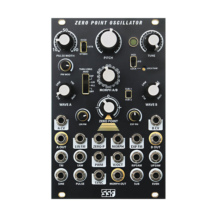 Steady State Fate Zero Point Oscillator (Black and Gold)