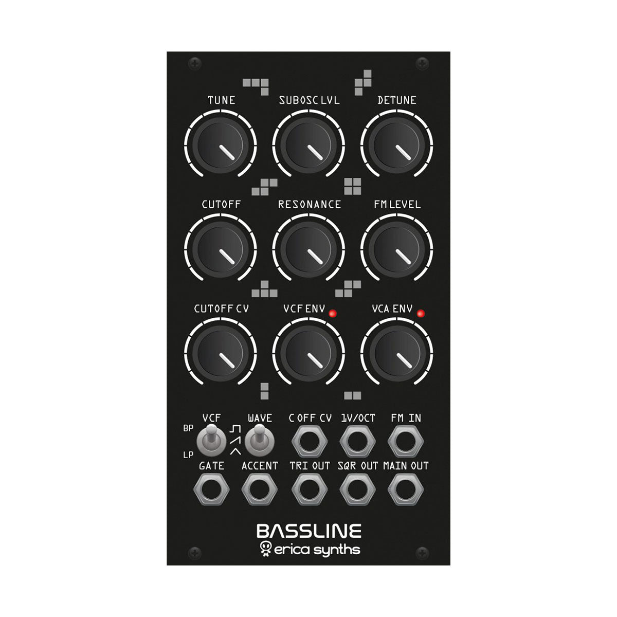 Erica Synths Bassline— Clockface Modular