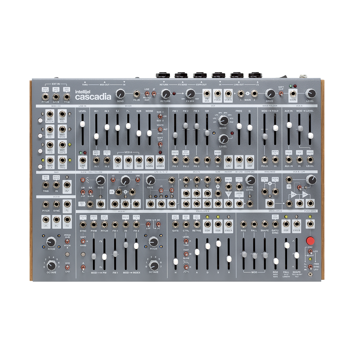 Intellijel Designs Cascadia— Clockface Modular Intellijel Designs Cascadia— Clockface Modular