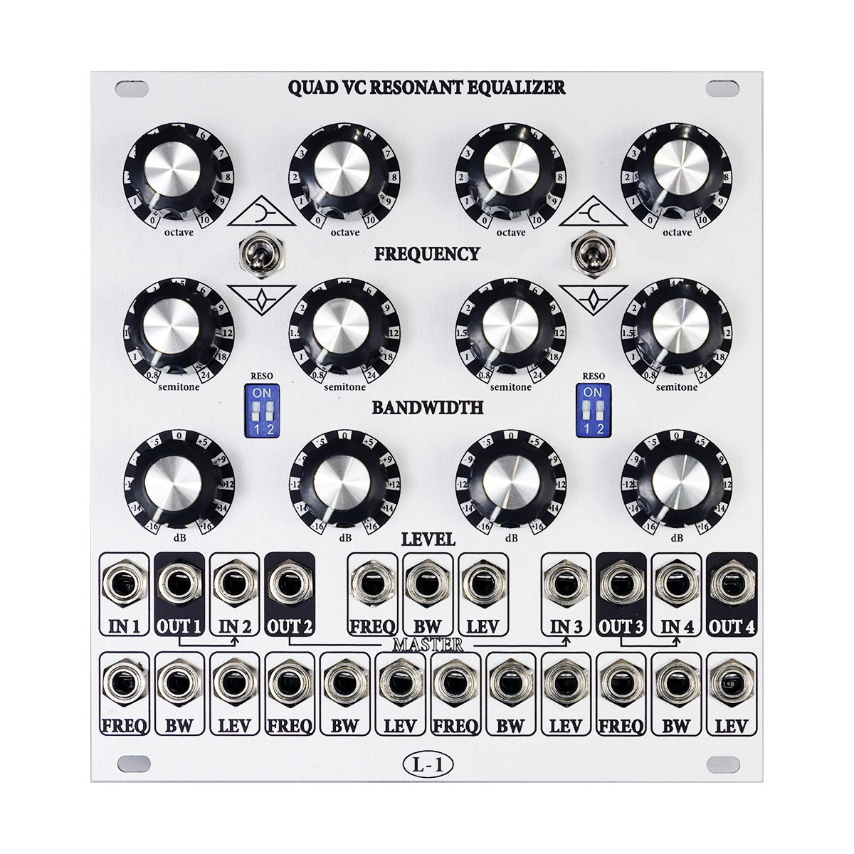 L-1 Quad VC Resonant Equalizer