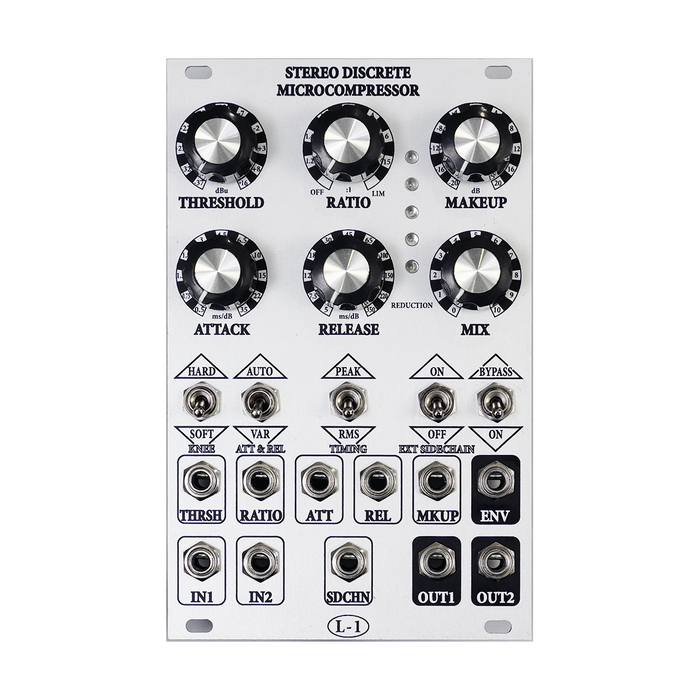L-1 Stereo Discrete Microcompressor— Clockface Modular L-1 Stereo Discrete Microcompressor— Clockface Modular