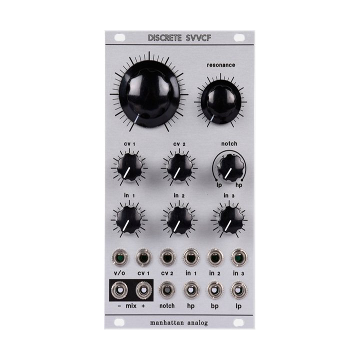 鍵盤楽器 Manhattan Analog Discrete SVVCF Manhattan Analog Discrete SVVCF — Clockface Modular