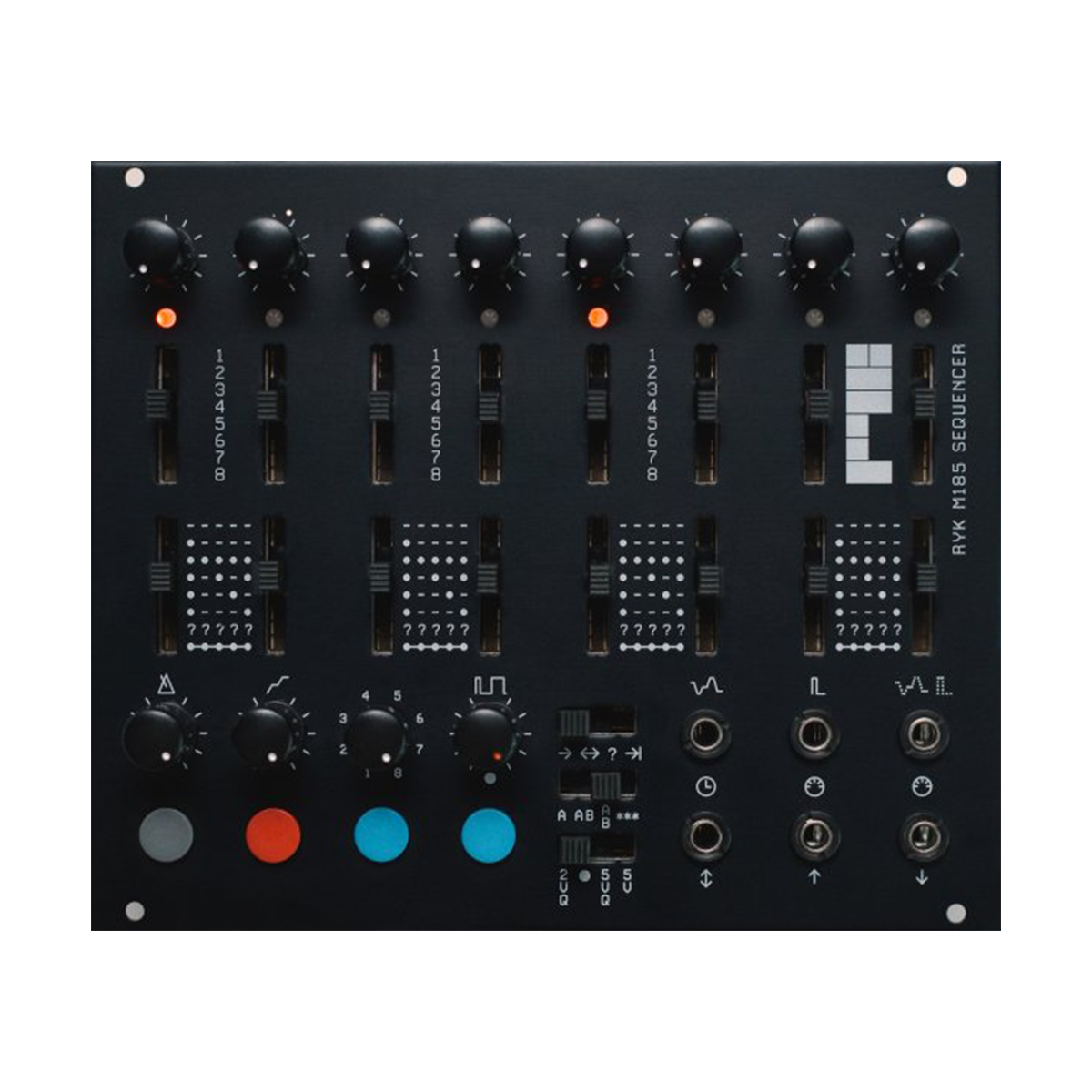 RYK Modular M185 Sequencer— Clockface Modular RYK Modular M185 Sequencer— Clockface Modular