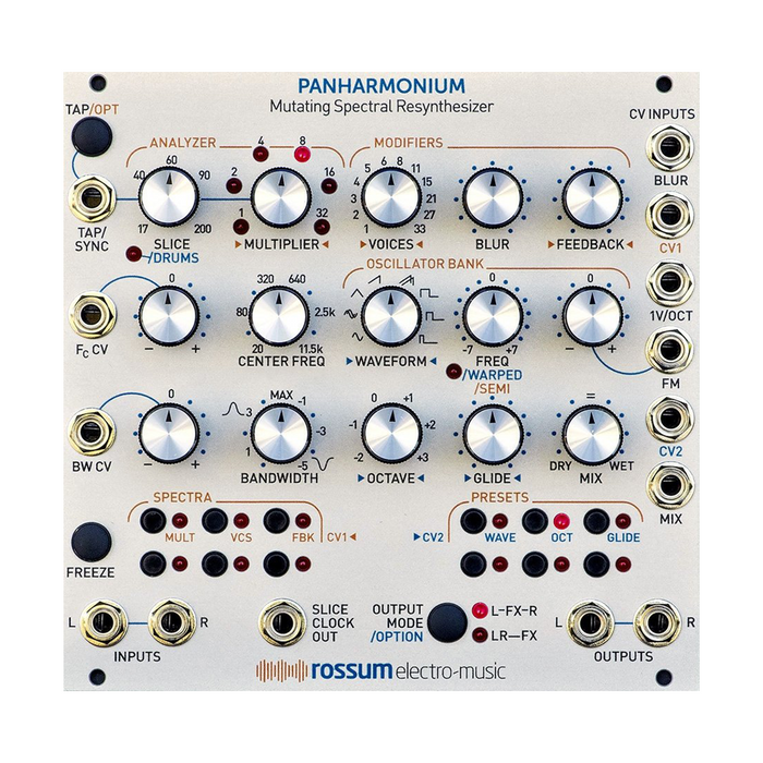 Rossum Electro-Music Panharmonium— Clockface Modular Rossum Electro-Music Panharmonium— Clockface Modular