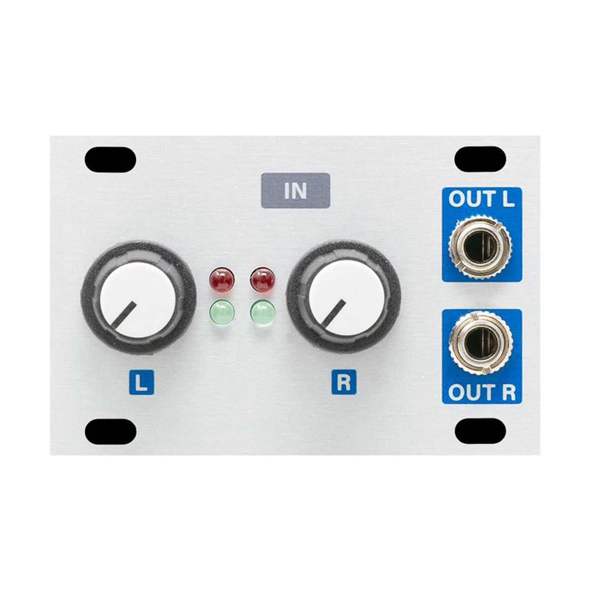Intellijel Designs Stereo Line In 1U— Clockface Modular