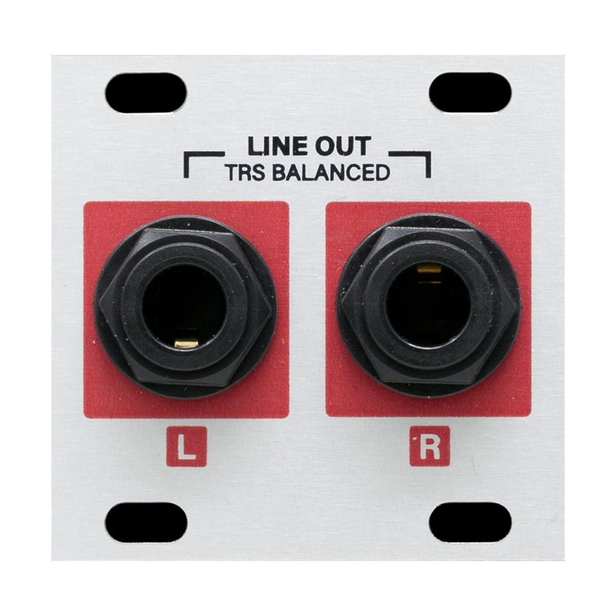 Intellijel Designs Stereo Line Out Jacks 1U— Clockface Modular